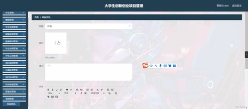 SpringBoot在大學(xué)生創(chuàng)新創(chuàng)業(yè)項目管理中的應(yīng)用 60QS與軟硬件集成方案